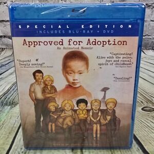 Approved for Adoption Blu-ray‎ + DVD Jung Henin Animated Documentary NEW